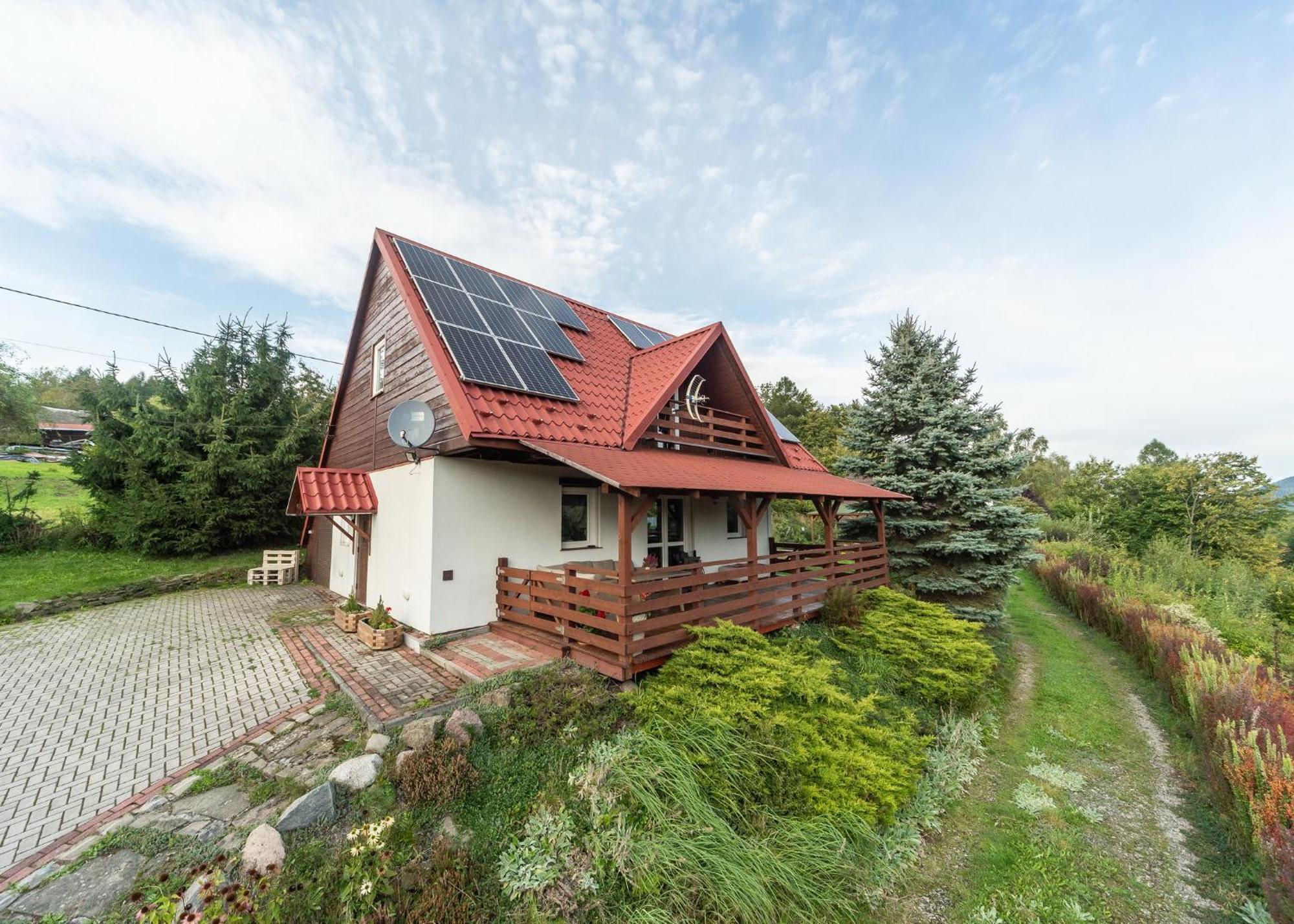 Villa Domek Na Hrobaczej Międzybrodzie Bialskie Exterior foto